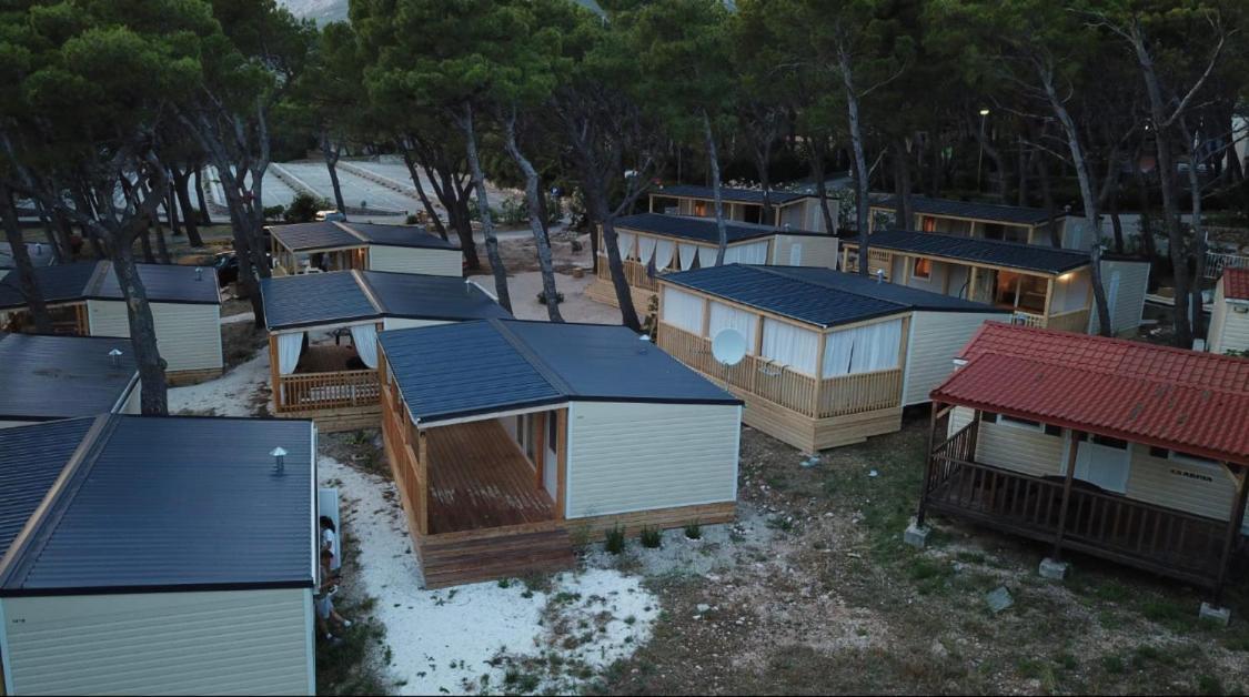 Oaza Mira Mobile Houses - Camp Basko Polje #Bestoffer Baska Voda Exterior photo